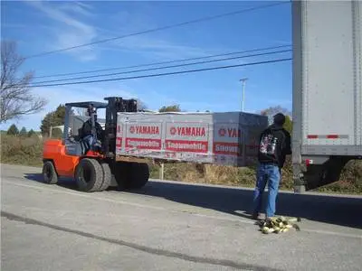 Snowmobile Arrivals!